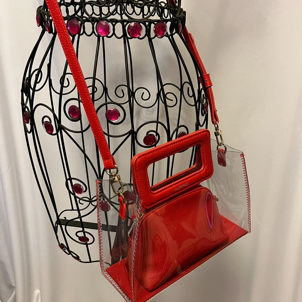 Venice Rose Stadium Tote with Convertible Wristlet/Crossbody - Picture 5 of 16